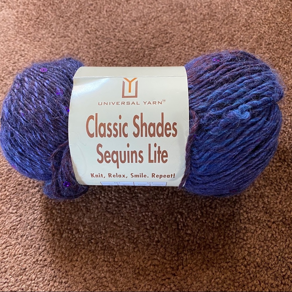 Universal Yarn Classic Shades Sequins Lite